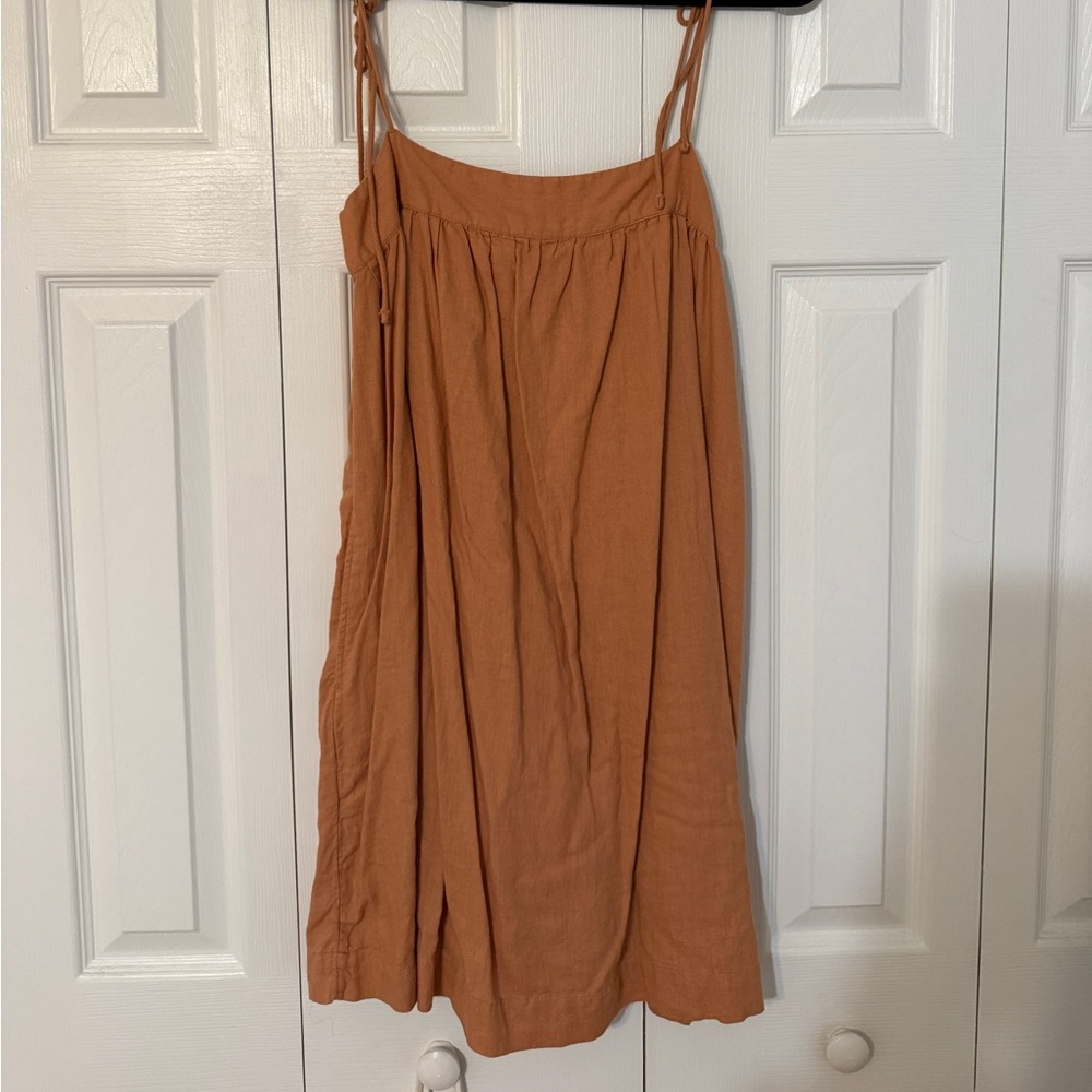 Abercrombie & Fitch Rust Orange Babydoll Dress